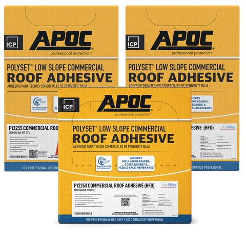 APOC<sup>®</sup><br>Polyset<sup>®</sup> Low Slope Commercial Roof Adhesive (HFO)